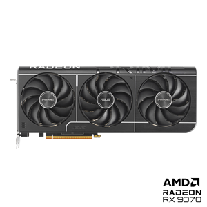 การ์ดจอ Radeon 9070 OC รุ่น9070XT RX9070XT เอดิชัน16GB GDDR6สำหรับ AI, การเรนเดอร์วิดีโอ Deepseek, เกม AAA และ4K Radeon RX 9070 - Product Image 2