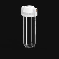 Filtre à eau Aqua universel simple de 10 pouces purificateur d'eau multi-étage système de pré-filtration de boîtier de filtre à eau pour toute la maison