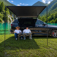 Tente de Voiture Triple Couche Quatre Saisons à Ouverture Automatique Rapide, en Tissu Oxford Imperméable, Pliable, Coupe-Vent, Légère (20kg)