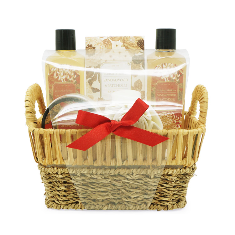 ODM OEM ручная работа ивовая корзина Экологически чистая Корзина подарочный набор для ванны спа