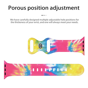 <span class=keywords><strong>Bracelet</strong></span> de montre en silicone imprimé double face avec boucle élastique personnalisée Coolyep pour <span class=keywords><strong>Apple</strong></span> <span class=keywords><strong>Watch</strong></span> pour Iwatch Series Strap - Product Image 5