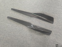 Kit de Alerón Lateral Personalizado para BMW Serie 8 G14/G15/G16, Estilo AC Mejorado, Fibra de Carbono, Accesorios para Auto