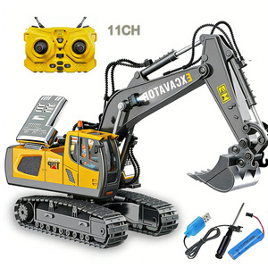 EPT 11 Canales 2.4Ghz 680 °   Excavadora de Juguete con Control Remoto, Escala 1/20, con Luces y Sonido - Product Image 1