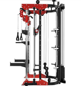Smith Machine, équipement d'entraînement complet de force de niveau commercial, ensemble d'équipements de fitness à domicile, station de cadre de squat multifonctionnelle - Product Image 2