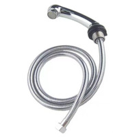 Ensemble de douche de salon en plastique KEGAO, pommeau de douche pluie, installation monotrou, hauteur 60 cm, style américain pour salon de coiffure et institut de beauté