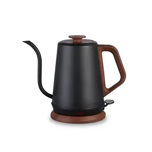 Wholesale Factory Electric Coffee Kettle 1L. Single Layer Integrated Seamless Inner Liner