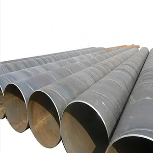 fluid pipe quality assurance ssaw welded steel pipe used for water well casing pipe low pressure fluid erw spiral steel tube