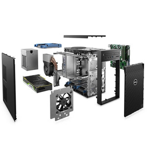 Pour () T3640 |   Station de travail de graphisme |   Ordinateur de bureau avec alimentation 300W, processeur haute performance qui booste la puissance - Product Image 2
