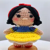 बच्चे crochet amigurumi पशु गुड़िया crochet बुना हुआ सुरक्षित खिलौना हस्तनिर्मित बुनाई भरवां आलीशान crochet भरवां पशु गुड़िया खिलौने