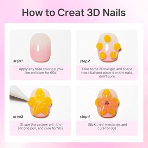 NUEVO Esmalte de Uñas en Gel 3D 4D 5D de 12 Colores, Estilo Japonés, para Esculpir Uñas - Product Image 5