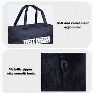 Design Large Capacity Men's Oxford Waterproof Dry Wet Separation Fitness Exercise Fitness Bag Travel Duffel Bag - Product Image 5