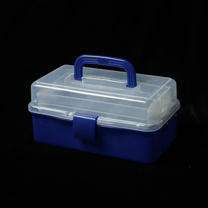 Scatola di immagazzinaggio trasparente moderna materiale PP 5kg capacità di un pezzo del campione cassetta degli attrezzi per gioielli Nail Art accessori Hardware - Product Image 3