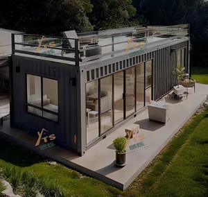 Sang trọng Modular nhà 40ft đúc sẵn vận chuyển container nhà khách sạn sang trọng containerprefab container nhà - Product Image 3