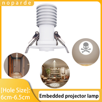 Mini projecteur de plafond, lampe LED à motif personnalisé pour la décoration de la chambre à coucher, du salon, du couloir, des escaliers