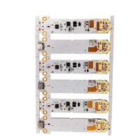 Carte de circuit imprimé (PCBA) à commande tactile personnalisée, PCB FR-4 avec protection de circuit, carte LED 3W à intensité variable blanc chaud pour lampe jouet DIY