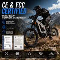 Moto tout-terrain électrique à batterie au lithium à moteur central haute performance 3000W-13000W, véhicule tout-terrain, buggy de plage