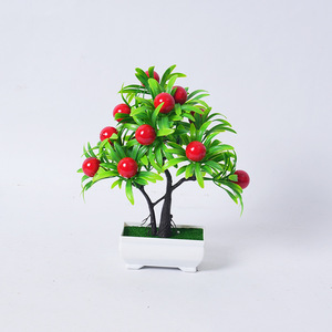 ต้นไม้ประดิษฐ์ตกแต่งภายในบ้าน ยี่หวู ต้าถัว ขนาดเล็ก สมจริง 20x24 ซม. - Product Image 2