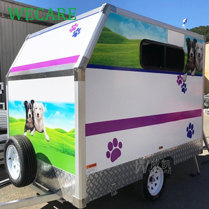 WECARE personnalisé extérieur chat <span class=keywords><strong>chien</strong></span> douche lavage camion Pet Salon toilettage Van Mobile <span class=keywords><strong>chien</strong></span> toilettage remorque avec Machine de nettoyage - Product Image 6