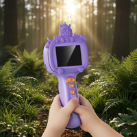 Caméra endoscopique portable étanche IP67, caméra de visée flexible pour enfants avec écran IPS de 2,4 pouces