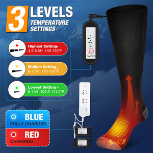 <strong>Leg</strong> <strong>Warmer</strong> Rechargeable Heated <strong>Socks</strong> Safety 3.7V 2200mAh Battery Powered Cold Weather Heat <strong>Socks</strong> for Men Women - Product Image 5