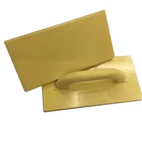 Vente en gros 90g PU truelle 280*140mm PU flotteur truelle pas cher PVC polyuréthane plastique flotteur truelle pour la construction de bâtiments