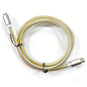 <span class=keywords><strong>Cable</strong></span> de Carga Rápida <span class=keywords><strong>Tipo</strong></span> C de Calidad DOC Personalizado, <span class=keywords><strong>Cable</strong></span> USB C a <span class=keywords><strong>Lightning</strong></span> de 27 W - Product Image 1