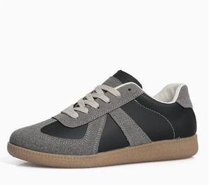 <span class=keywords><strong>Zapatillas</strong></span> Deportivas Clásicas de Piel Sintética Blanca para <span class=keywords><strong>Mujer</strong></span>, Zapatos Casuales para Caminar con Suela de Goma Retro - Product Image 2