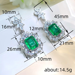 Orecchini Pendenti Quadrati Vintage per Donne, Eleganti Accessori per Orecchie da Indossare Ogni Giorno - Product Image 5