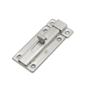 Loquet de porte en acier inoxydable, 2, 3, 4 pouces, loquet manuel pour chambre à coucher, toilettes, design minimaliste, installation facile - Product Image 3