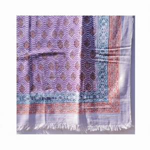 Tapis de plage doux 100% coton, imprimé Floral, fait à la main, magnifique, tendance, couvertures de pique-nique, livraison gratuite - Product Image 1