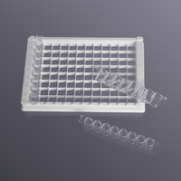 Plaque microwell Elisa Plaque 96 puits détachable pour lecteur de microplaques elisa