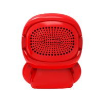 Gadgets Diseño de mini altavoz electrónico Altavoz de robot portátil Astronauta que cambia de cara con luz de respiración de color