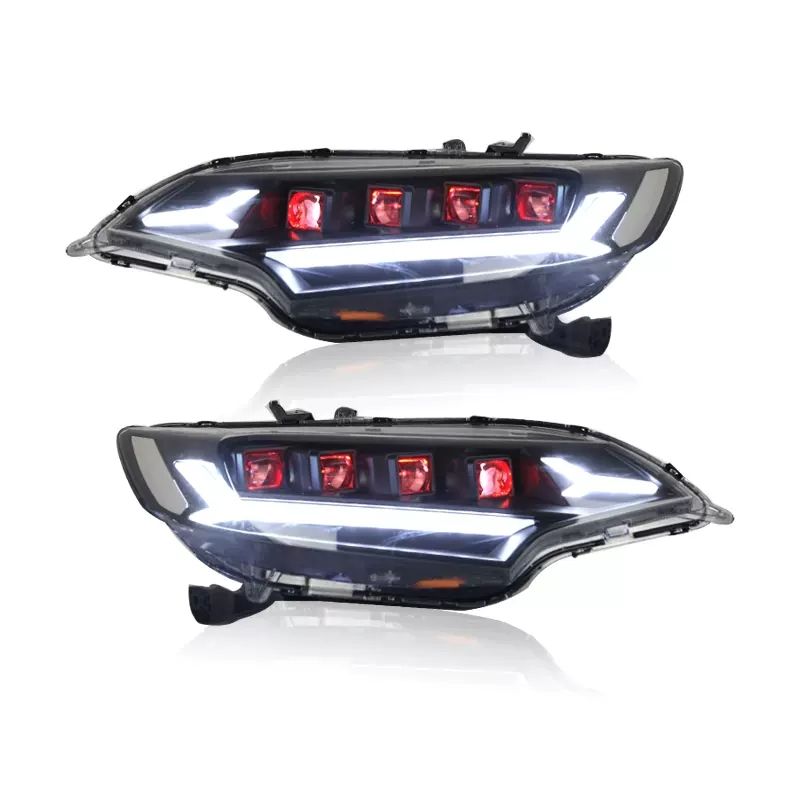 headlight devil eye Red