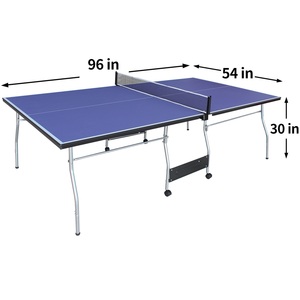 Mesa de Ping Pong Portátil Lumina In-03 de 8 pies, Moderna, Deportiva, de PVC, Tamaño Mediano, Plegable - Product Image 5