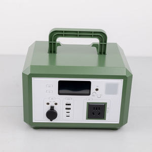 Home <b>Laptop</b> Phone Charging Portable Power Supply Station LiFePO4 600W Pure Sine Wave Solar Car <b>Mini</b> Flashlight MPPT RV Port - Product Image 1