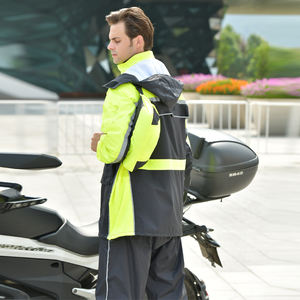 <span class=keywords><strong>Chubasquero</strong></span> impermeable ligero personalizado, chaqueta impermeable, conjunto de pantalones, chaqueta deportiva impermeable y resistente al viento para exteriores - Product Image 3