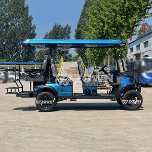 Voiturette de golf électrique homologuée pour la route, 2/4/6 places, certifiée CE, batterie lithium 72V pour le marché européen et l'utilisation en golf - Product Image 4