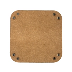 Bandejas de Almacenamiento Plegables de Cuero Personalizadas con Grabado OEM para Joyería y Baño, Estilo Americano Vintage con Logotipo Personalizado - Product Image 3