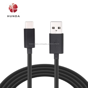 أسود/أبيض USB <span class=keywords><strong>A</strong></span> إلى C كابل كابل شحن سريع متوافق مع غالاكسي S10 S9 نوت 9 - Product Image 4