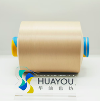 Fil 100% Nylon DTY anti-boulochage et anti-bactérien pour chaussettes tricotées à la main avec torsion de couleur teinte