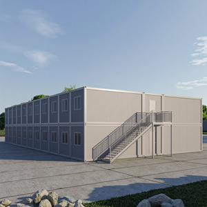 2 piani modulare edificio per uffici Flat Pack residenziale contenitore <span class=keywords><strong>abitabile</strong></span> staccabile contenitore negozio Mini contenitore casa - Product Image 4