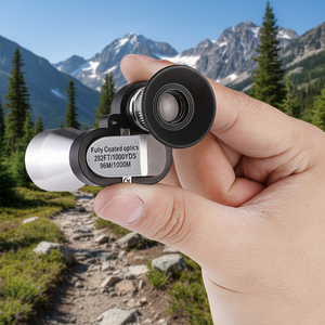 Télescope d'angle Vision nocturne Mini portable HD Haute puissance Mono Observation en extérieur Jeu de balle 8X20 96M/1000M Champ de vision - Product Image 4