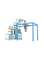 Machine à mousse de polyuréthane pour la production de semelles de chaussures, équipement de mousse de polyuréthane avec régulation de vitesse par conversion de fréquence