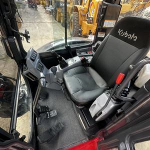 KX057-4ขุดขนาดเล็กมือสอง Kubota 5ตัน5.7Ton ขุดขนาดเล็กที่เป็นศูนย์ท้ายแบ็กเกอร์รางยางไฮดรอลิกหัวแม่มือมีในสต็อกสินค้าเซี่ยงไฮ้ - Product Image 5