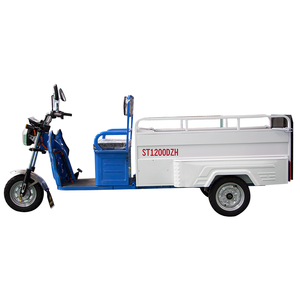 Elektrisches Mülldreirad mit zwei 240-Liter-Behältern für Standard-Abfallcontainer ST1200DZH - Product Image 2