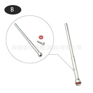 Pinces à aiguilles dentaires Hai Feng HF2654116 avec et sans étapes, argentées, pour usage commercial - Product Image 4