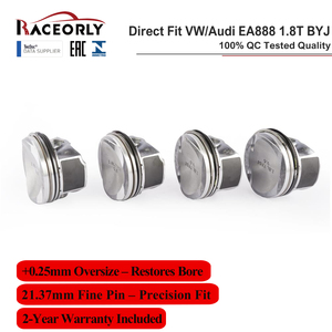 Kit de Pistones RACEORLY 06J107065AG +0.25 82.75mm para VW CC Passat <span class=keywords><strong>Audi</strong></span> <span class=keywords><strong>A3</strong></span> A4 EA888 1.8T CDH BZB CDA, Pasador de Pistón de 21mm - Product Image 3