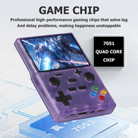 Vente chaude XGB35 Console de jeu portable rétro de 3.5 pouces avec système Linux à écran IPS et caractéristiques PS1 Lecteur de jeu
