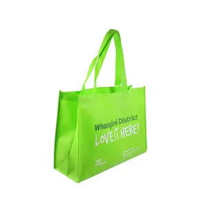 High quality large capacity 80gsm PP carry t-shirt fabric eco tnt non-woven tote bag