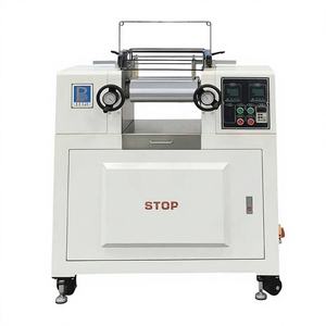 BAO PIN Kauçuk Silikon Açık Karıştırma Değirmeni İki Silindirli Değirmen 13KW Elektrikli Isıtma Kontrolü 380V 1 Yıl Garanti IP55 Laboratuvar Kullanımı - Product Image 1